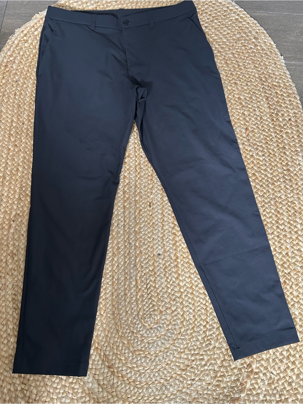 NWOT lululemon athletica Men's Black Stretch Dress Pants - Classic Fit
